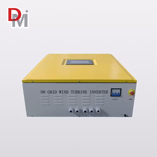 50kw no controlador de turbina eólica de rede e inversor trifásico